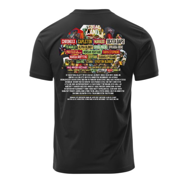 RL 25' Lineup T-Shirt - Black - Image 2