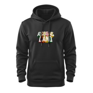 RL Rainbow Logo Hoodie - Black
