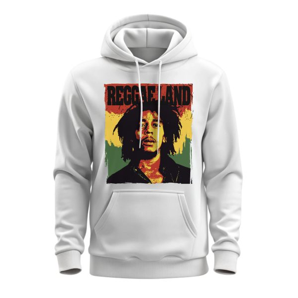 RL Bob Marley Hoodie - White