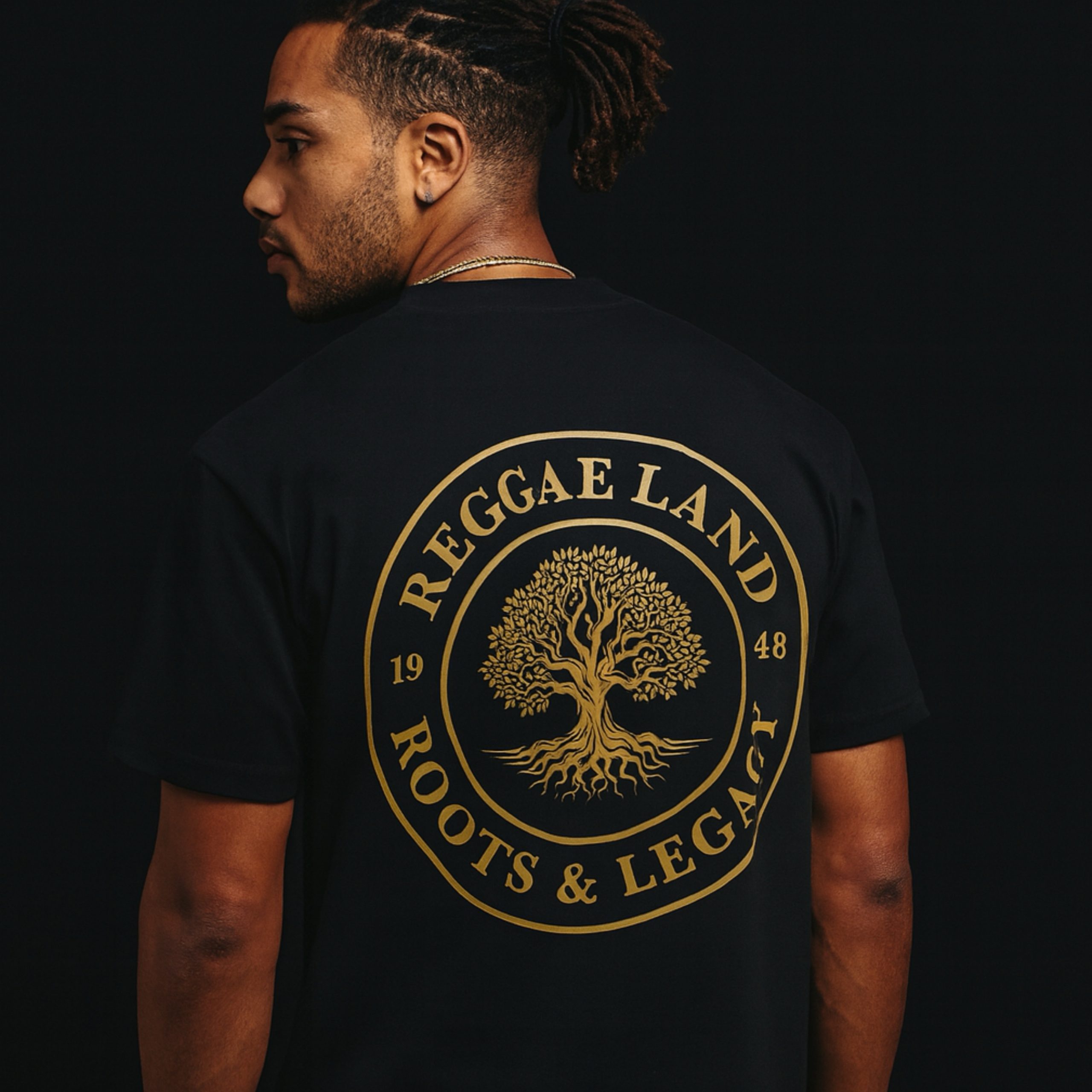 Limited Edition: Roots & Legacy T-Shirt - Black - Image 3